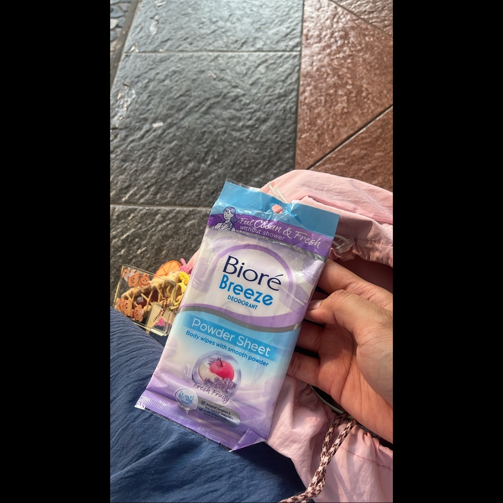 Breeze Deodorant Powder Sheet - Fresh Fruity imgfdn-6cc108f2-4f55-4c03-96d4-2636e0d8f9f2