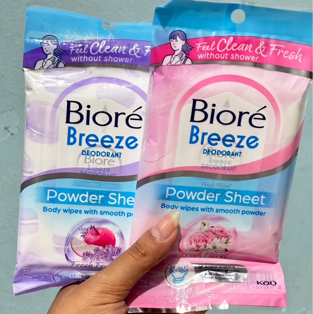 Breeze Deodorant Powder Sheet - Fresh Fruity imgfdn-31769d70-53ea-4527-8d1e-8f501f69ba9e