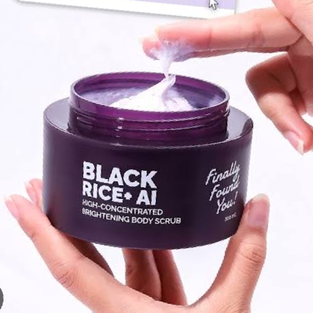 BLACK RICE+ AI High-Concentrated Brightening Body Scrub imgfdn-53c18e16-d9a0-433a-9fc0-3c69025c2aa6