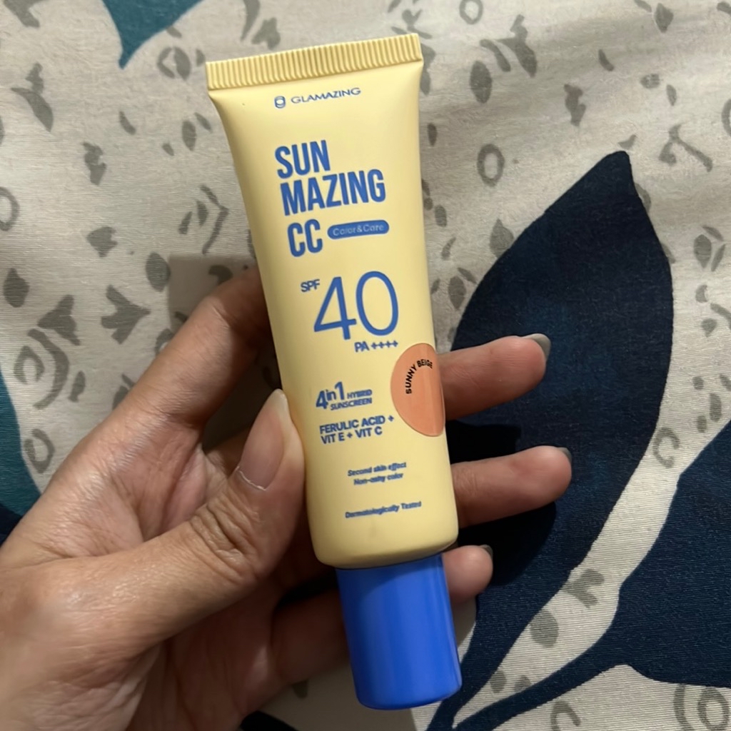 Sunmazing CC Tinted Sunscreen SPF 40 PA++++ - Sunny Beige imgfdn-1cb06967-22d7-42e0-8dbd-dd3152da4130