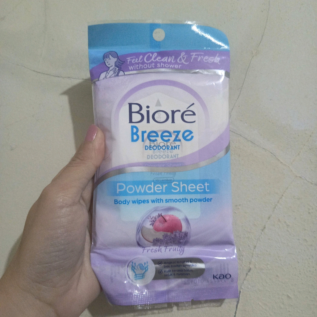 Breeze Deodorant Powder Sheet - Fresh Fruity imgfdn-d85b5b76-d5d5-436d-b413-b8701ad17bfb