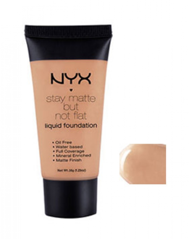 Nyx Stay Matte But Not Flat Foundation NYX Stay Matte But Not Flat Foundation - Beauty Review