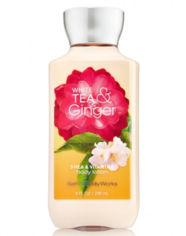 Bath and Body Works White Tea and Ginger Body Lotion Review Female Daily