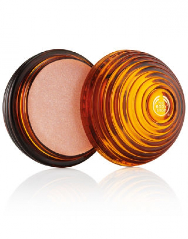 The Body Shop Honey Bronze Shimmer Lip Balm Beauty Review 9142