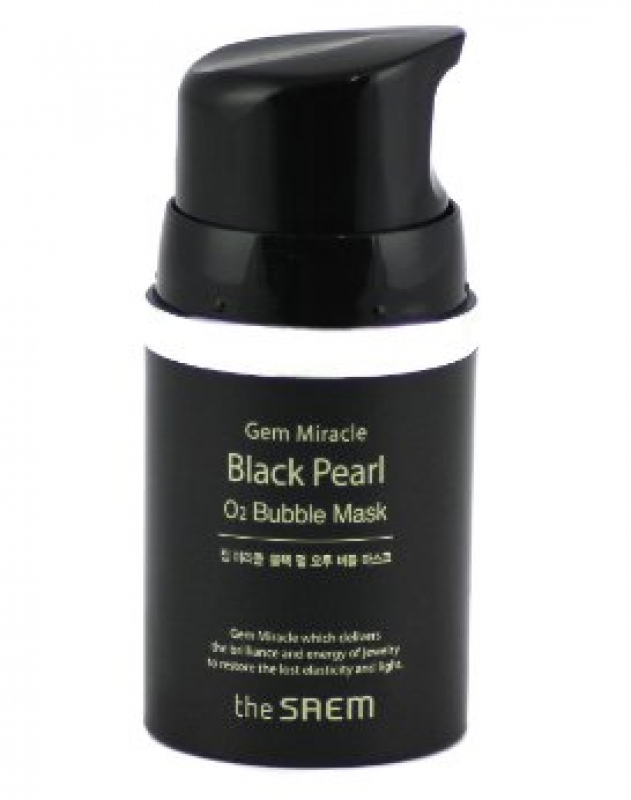 The Saem Bubble Mask Black Pearl 50gr. Doll Kiss ночная бабл маска.