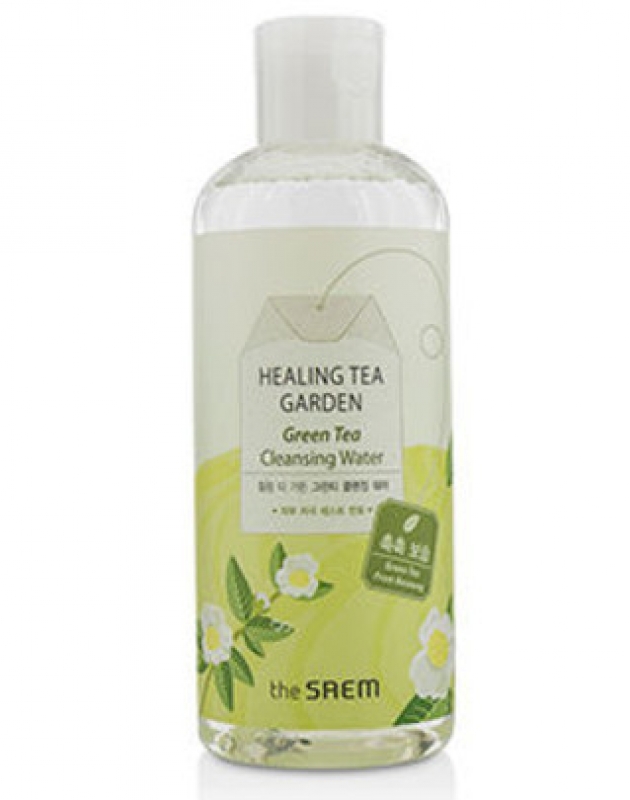 the SAEM Healing Tea Garden Green Tea Cleansing Water Beauty Review