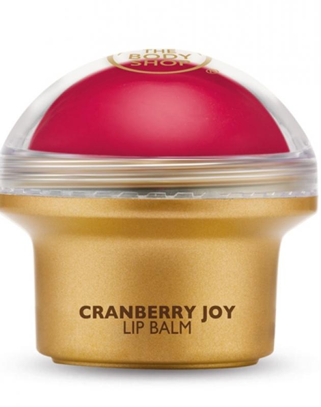 The Body Shop cranberry joy lip balm Beauty Review