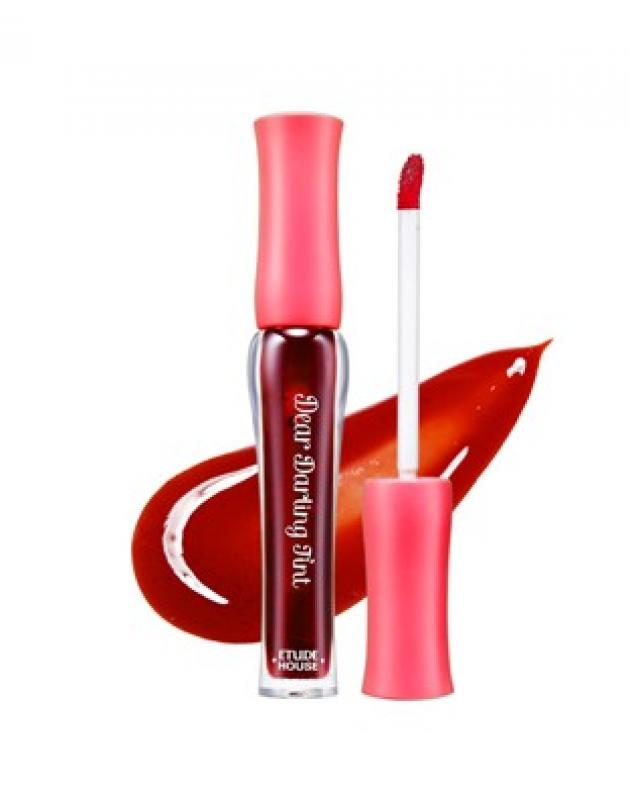 Etude House Dear Darling Tint PK002 Plum Red Review Female Daily