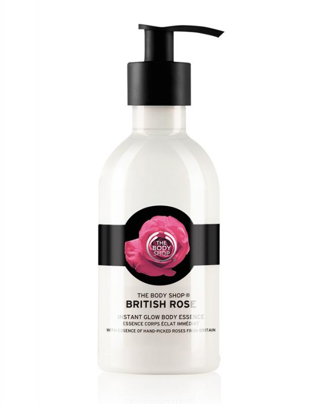 The Body Shop British Rose Body Essence Beauty Review