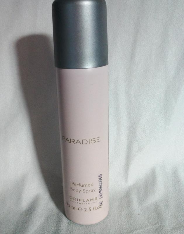 Oriflame Paradise perfume body spray - Beauty Review