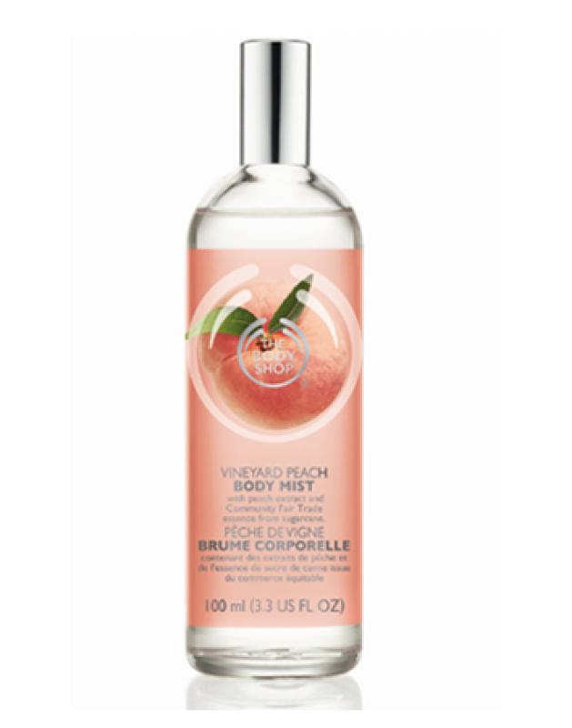 The Body Shop Vineyard Peach Body MIst Beauty Review