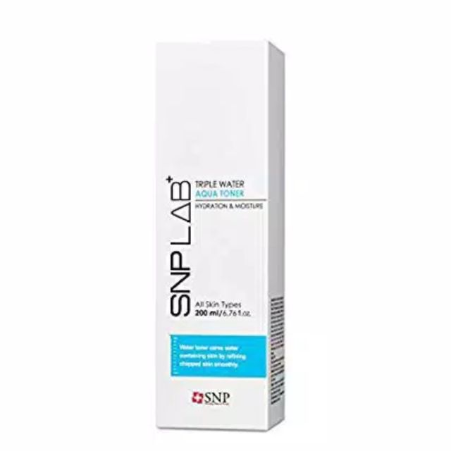 SNP Lab+ Triple Water Aqua Toner - Beauty Review