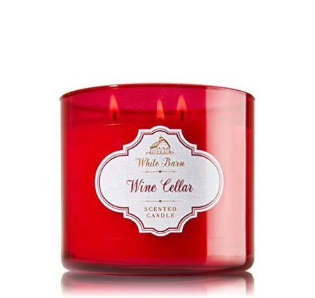 Bath and Body Works Bath and Body Works 3 Wick White Barn Wine Cellar