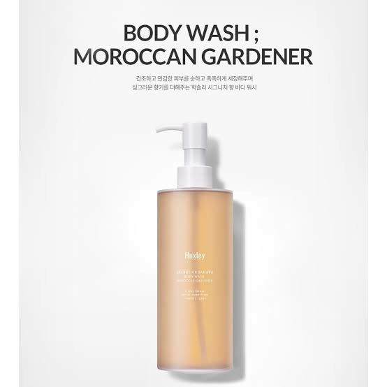 HUXLEY HUXLEY Body Wash ; Moroccan Gardener Beauty Review