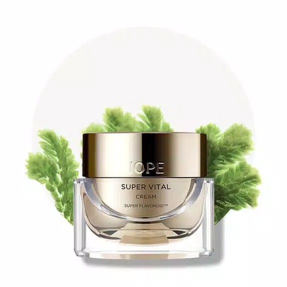 IOPE SUPER VITAL CREAM Super Flavonoids Beauty Review