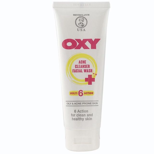 OXY Acne Cleanser Multi 6 Action Facial Wash Beauty Review