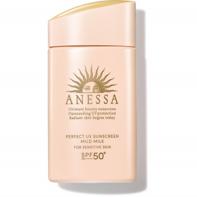 anessa sunscreen pink