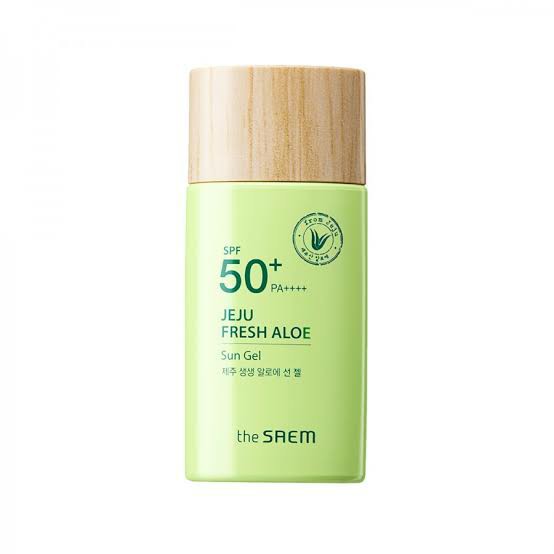 the saem jeju fresh aloe sun stick