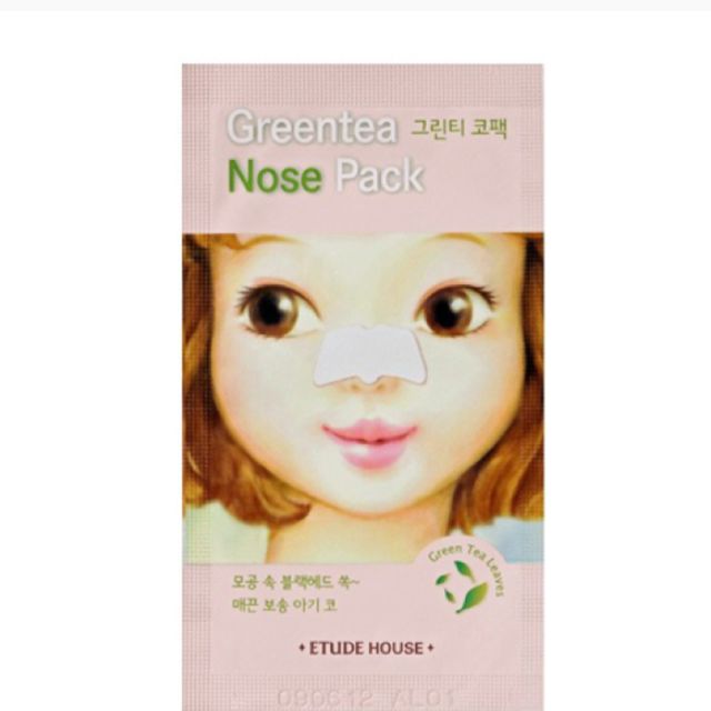Etude House Green Tea Nose Pack Beauty Review