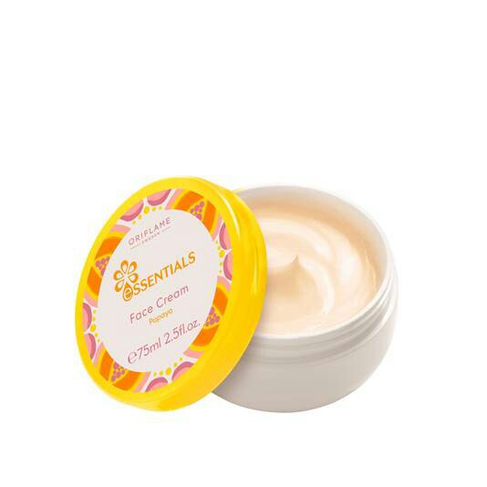 Oriflame Essentials Face Cream Papaya Beauty Review