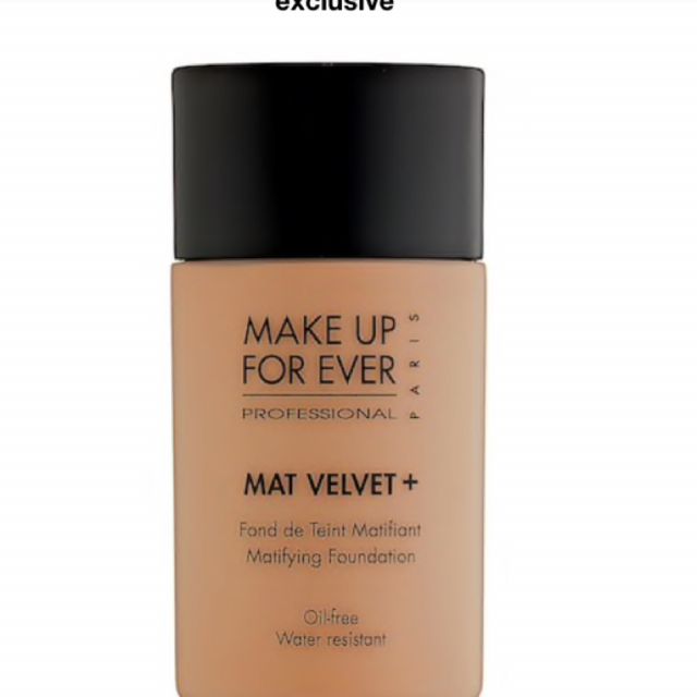 makeup forever matte velvet foundation