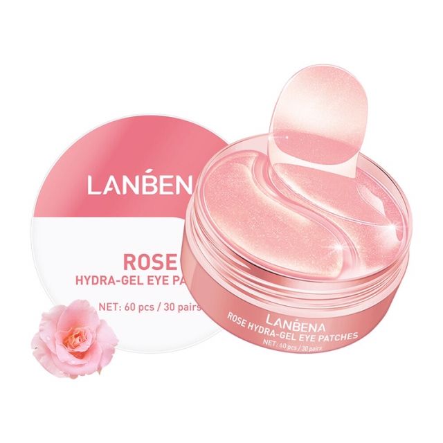 Lanbena Rose Hydra Gel Collagen Eye Mask Beauty Review