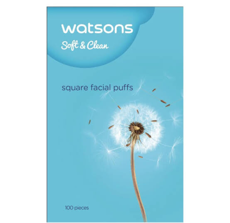 Watsons Square Facial Puffs - Beauty Review