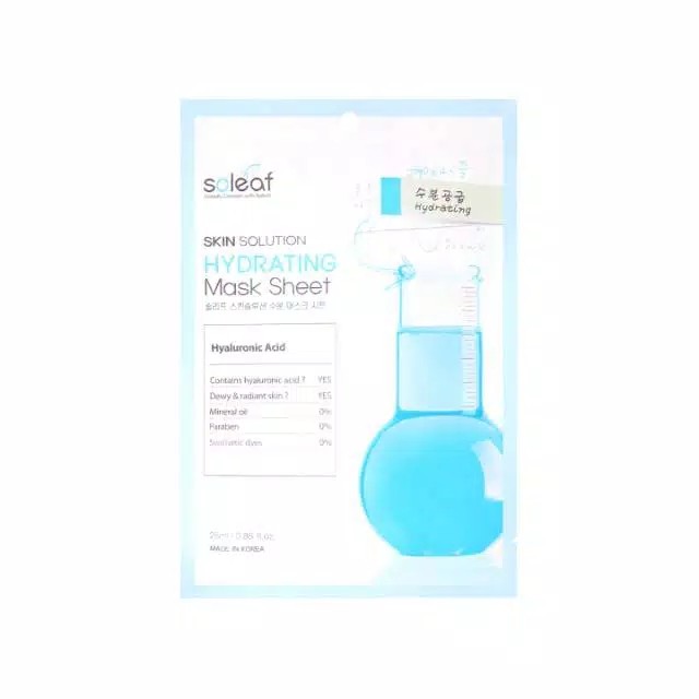 Soleaf Skin Solution Sheet Mask Beauty Review