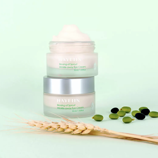 Hayejin Blessing Of Sprout WrinkleAway Eye Cream Beauty Review