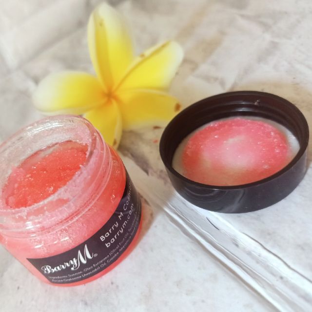 Barry M Watermelon Lip Scrub Beauty Review