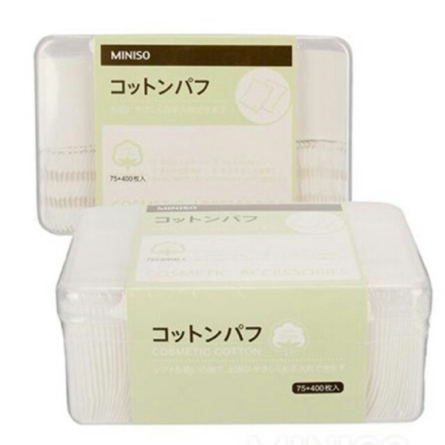 Miniso Cotton Pads Beauty Review