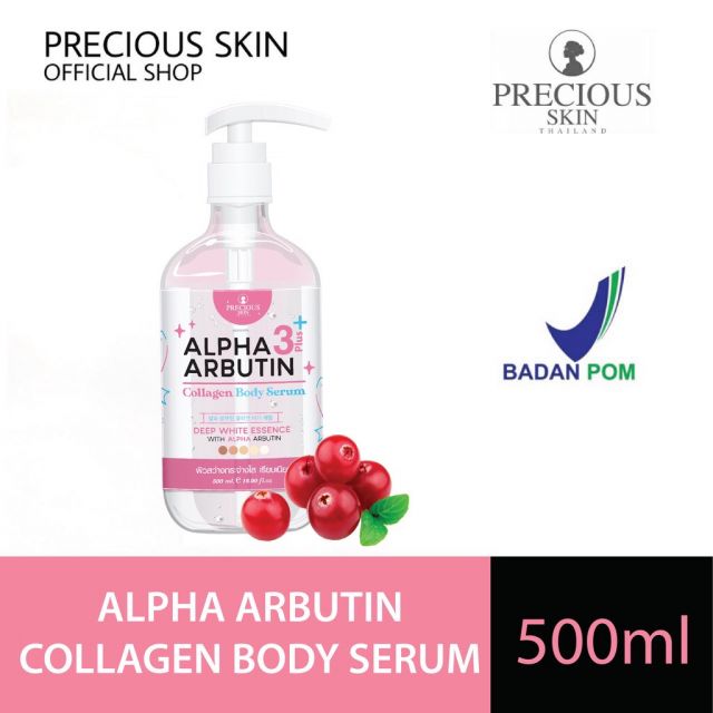 Precious Alpha Arbutin 3 Plus Collagen Body Serum Beauty Review