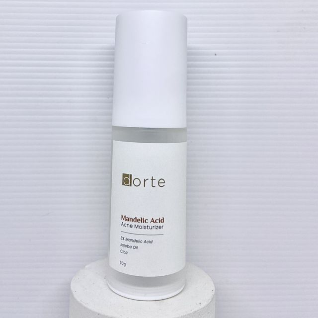 Dorte Mandelic Acid Acne Moisturizer Beauty Review