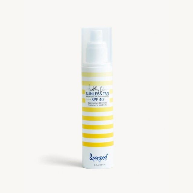 healthy glow sunless tan spf 40