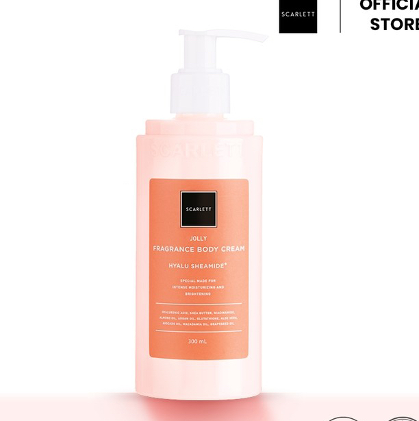 Scarlett Fragrance Body Cream Beauty Review