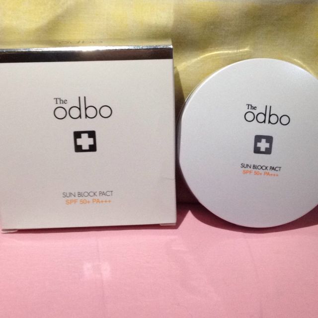 odbo sunblock pact spf 50