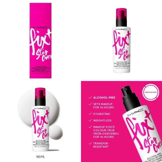 MAC Setting Spray Fix + Stay Over Beauty Review