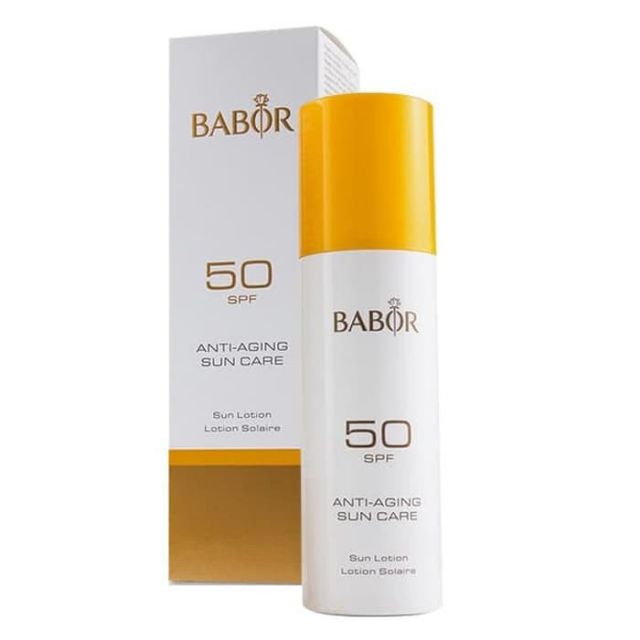 babor anti aging sun care