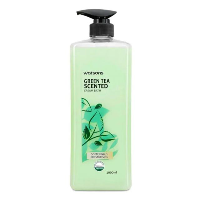 Watsons Green Tea Scented Cream Body Wash Beauty Review