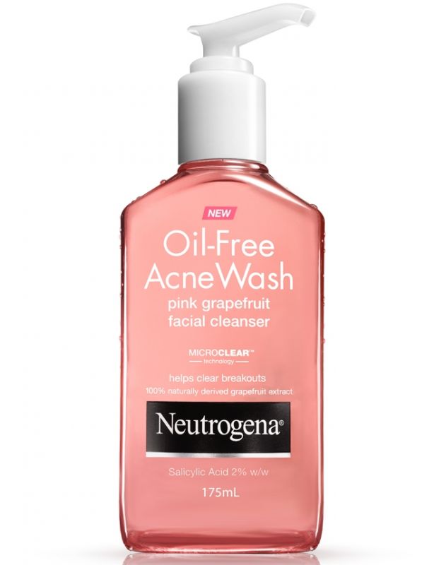 Neutrogena Oil-free Acne Wash Pink Grapefruit - Review Female Daily