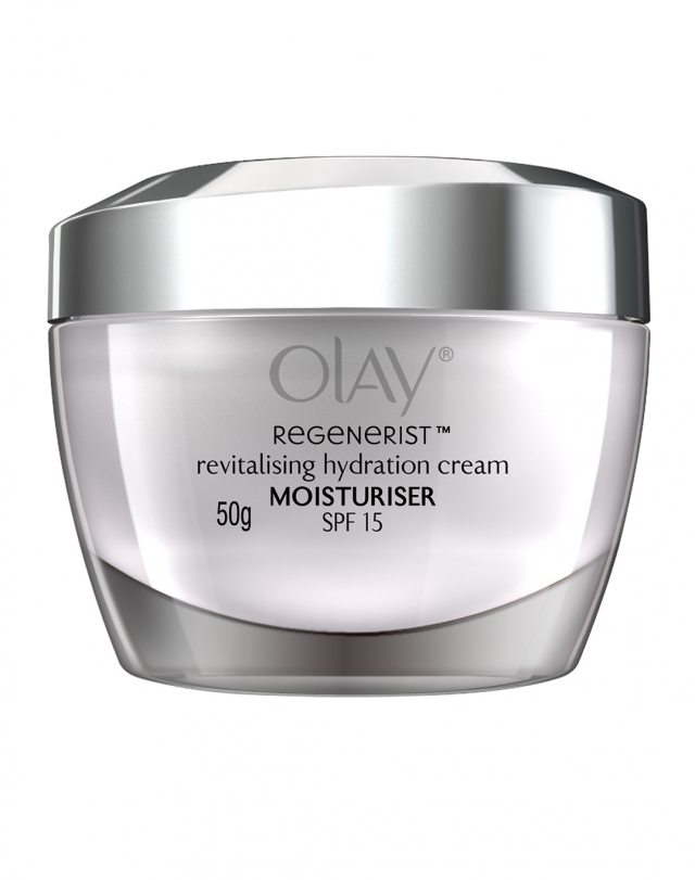 olay regenerist revitalising hydration cream moisturiser spf 15