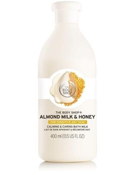 The Body Shop Almond Milk & Honey Calming & Caring Bath Milk - Beauty ...