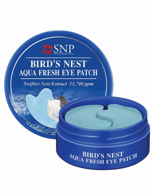 SNP Bird's Nest Aqua Eye Patch Beauty Review