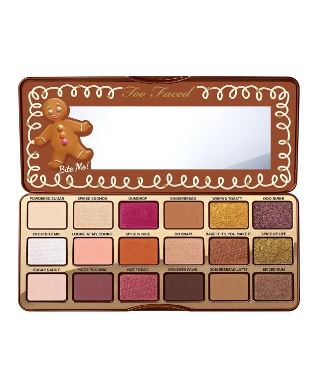 Too Faced Gingerbread Spice Eyeshadow Palette Beauty Review