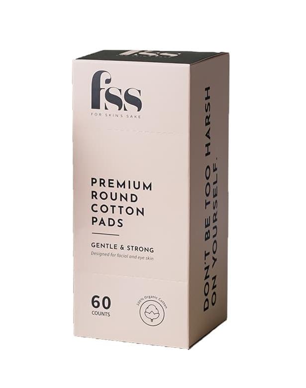For Skin's Sake (FSS) Premium Round Cotton Pads Beauty Review