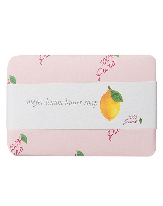 100% Pure Meyer Lemon Butter Soap - Beauty Review