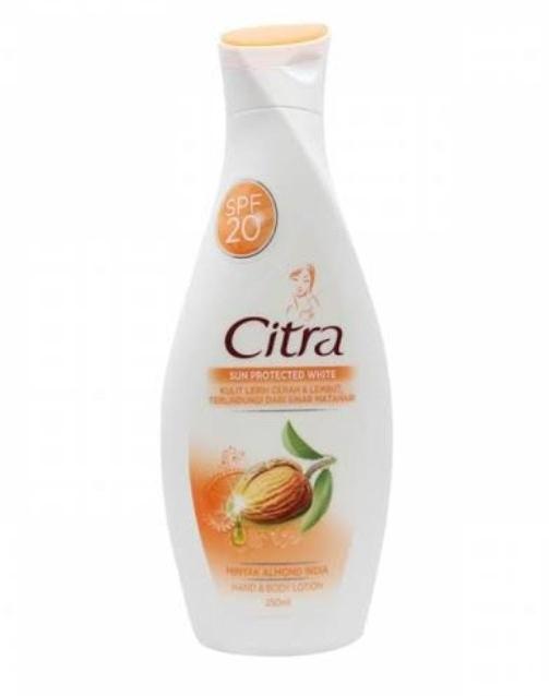 citra sun protected white spf 20