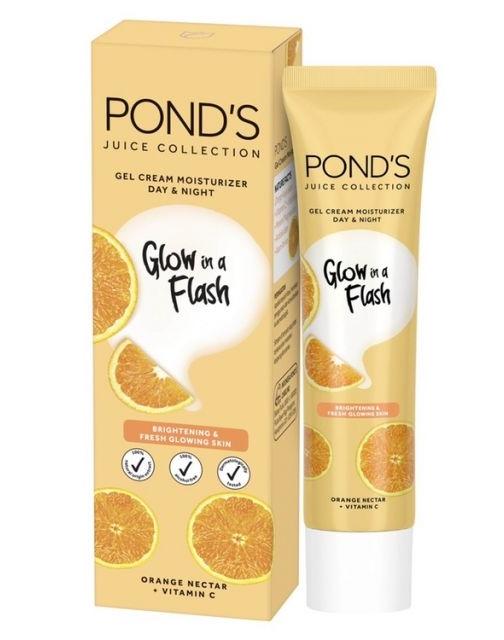Pond's Juice Collection Gel Cream Moisturizer Day & Night Beauty Review