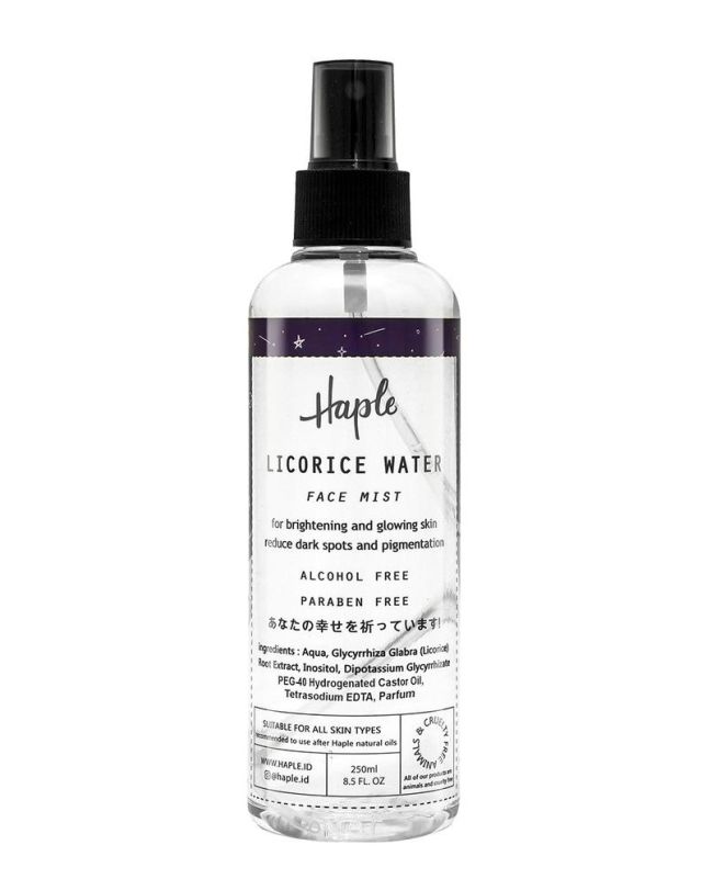 Haple Licorice Water Beauty Review