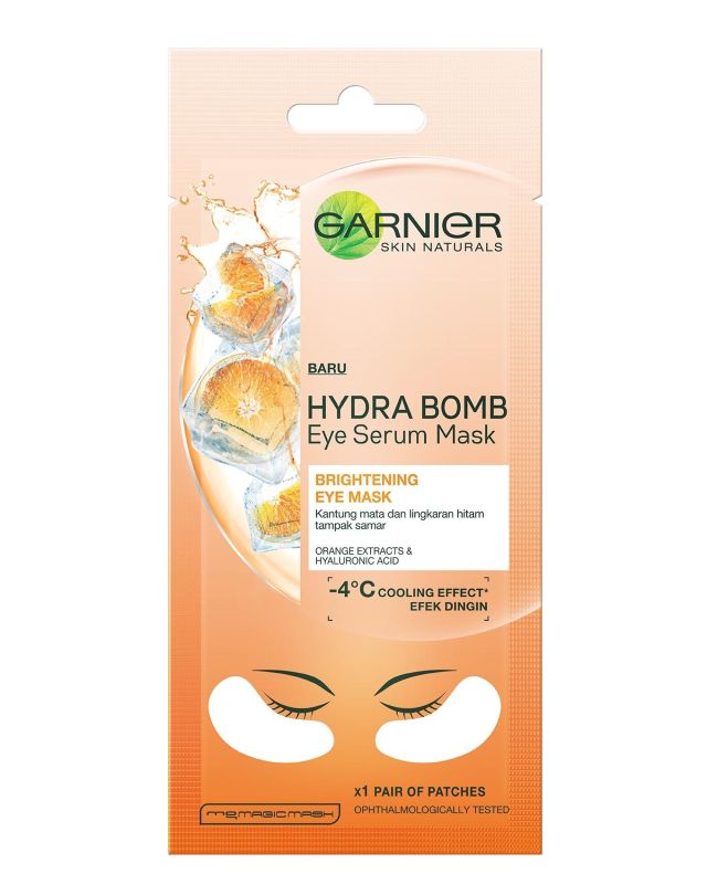 Garnier Hydra Bomb Eye Serum Mask Beauty Review